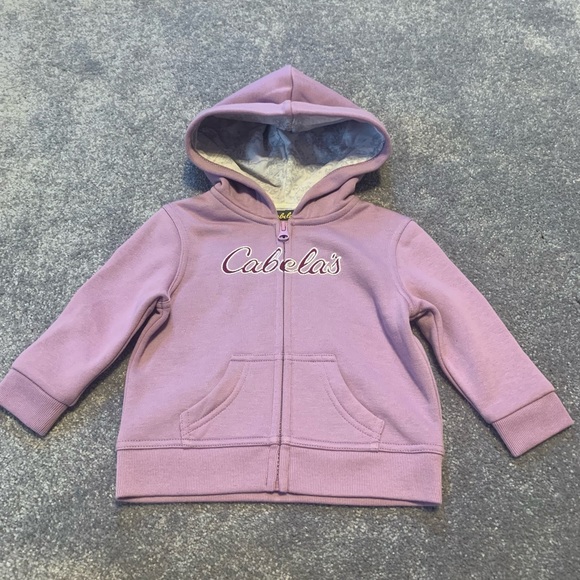 Cabela’s Girls Zip up Hoodie.  NEW w/o tags - Picture 1 of 2